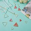 CHGCRAFT 30Pcs 3 Style Alloy Pendants FIND-CA0006-02-5