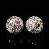 Czech Glass Rhinestones Beads LS-RB-E482-6mm-101-1