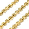 Brass Twisted Ring Link Chains CHC-NH0001-01G-1