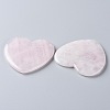 Natural Rose Quartz Cabochons G-F697-F02-3