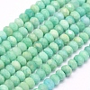 Natural Amazonite Beads Strands G-F509-50-3x5mm-1