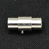 Brass Locking Tube Magnetic Clasps KK-Q089-S-NR-2