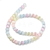 Macaron Color Natural Selenite Beads Strands G-B103-A01-01-2