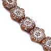 Czech Pressed Glass Beads GLAA-I061-32B-3