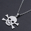 Non-Tarnish 201 Stainless Steel Pendants Necklaces LS-NJEW-S105-JN682-45-1-1
