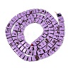Spray Painted Synthetic Non-magnetic Hematite Bead Strands G-T124-02H-1-2