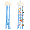 Cloud Wooden Hairpin Hair Clip Hanging Holder Storage Organizer WH-WG78846-05-1