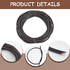 1 Bundle Cowhide Leather Cord WL-CL0001-17B-6