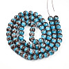 Baking Paint Glass Beads Strands DGLA-N008-10mm-07-3