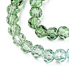 Transparent Glass Beads Strands GLAA-E036-07L-4