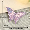 Butterfly Polyester Embroidery Cloth Iron on/Sew on Patches PW-WG72060-10-1