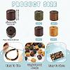 80Pcs 4 Colors Sandalwood Beads WOOD-TA0002-72-4