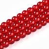 Baking Paint Transparent Glass Beads X1-DGLA-N006-8mm-10-1