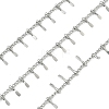 304 Stainless Steel Curb Chains CHS-P024-06P-1