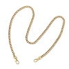 304 Stainless Steel Curb Chain Purse Chains AJEW-BA00160-03-2