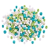 Opaque Glass Round Seed Beads GLAA-TAC0025-07A-03-1-1