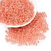 6/0 Transparent Inside Colours Glass Seed Round Beads X1-SEED-N006-004J-1