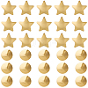 30Pcs 2 Styles 925 Sterling Silver Flat Head Pins STER-SC0001-70G-1