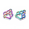 Rainbow Color Alloy Pendants PALLOY-N163-115-NR-3