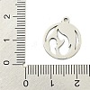 Non-Tarnish 201 Stainless Steel Pendants STAS-M015-26P-3