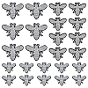 24Pcs 3 Styles Computerized Embroidery Cloth Iron on Sew on Patches PATC-FG0002-73A-1