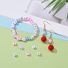 DIY 26 Letter Acrylic Beads Stretch Bracelets Kits for Children's Day DIY-LS0001-04-6
