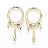 Alloy Jewelry Linking Rings PALLOY-Z001-31LG-1