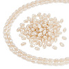 ARRICRAFT 2 Strands Electroplate Glass Beads Strands EGLA-AR0001-19-1