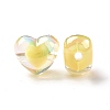 Transparent Acrylic Beads TACR-G044-01G-2