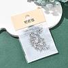 SHEGRACE Brass Pave Cubic Zirconia Oval Connector Charms XGRQ2O873-437A-P-6
