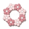 Flower Silicone Focal Beads SIL-R145-01B-1