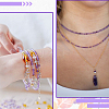 200Pcs Natural Amethyst Beads G-SP0001-22A-6