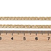 201 Stainless Steel Curb Chain Necklace for Women Men NJEW-P268-A38-2X5-2