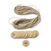 Thank You Theme Kraft Paper Jewelry Display Paper Price Tags CDIS-K004-01A-1