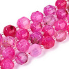 Natural Agate Beads Strands G-T131-82A-08-2