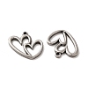 Non-Tarnish Valentine's Day 304 Stainless Steel Pendants STAS-E193-10P-2