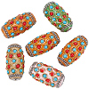 6Pcs Handmade Indonesia Beads IPDL-SP0001-06-1