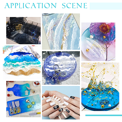 4 Sheets 4 Style 5D Nail Art Stickers STIC-OC0001-04-1