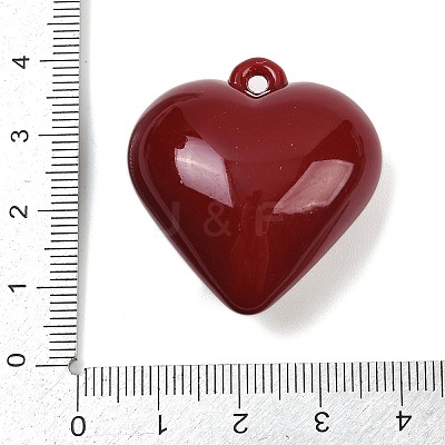 Opaque Acrylic Enamel Pendants OACR-B036-12B-1