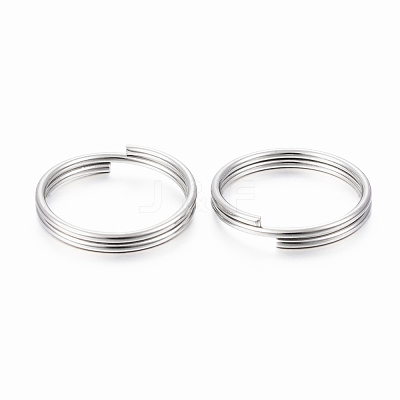 Tarnish Resistant 304 Stainless Steel Split Rings STAS-H413-06P-B-1