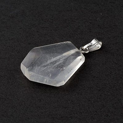 Natural Quartz Crystal Pendants G-F739-03P-04-1