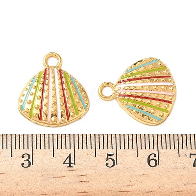 304 Stainless Steel Enamel Pendants STAS-I346-19G-03-1