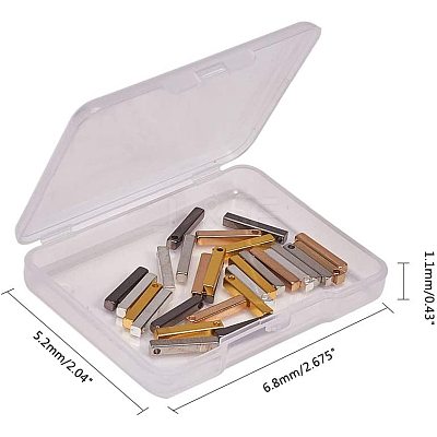 Brass Charms KK-PH0036-08-1