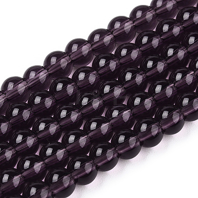 Transparent Glass Beads Strands LS-GLAA-T032-T4mm-03-1