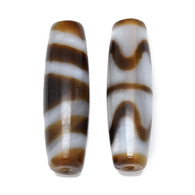 Tibetan Style dZi Beads G-Q166-05-1-1