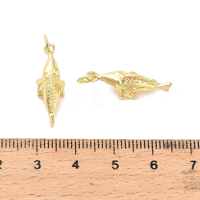 Brass Pendants KK-C144-01G-1