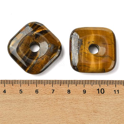 Natural Tiger Eye Pendants GG-D003-B02-04-1