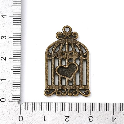 Tibetan Style Alloy Pendants TIBEP-S317-36AB-NR-1