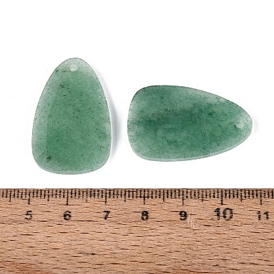 Natural Green Aventurine Pendants G-Q601-38G-1