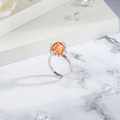 1Pc Adjustable 925 Silver Ring Adjustable Ring Findings FIND-DC0006-64P-1